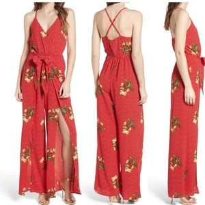 Socialite Floral Polka Dot jumpsuit 🌼